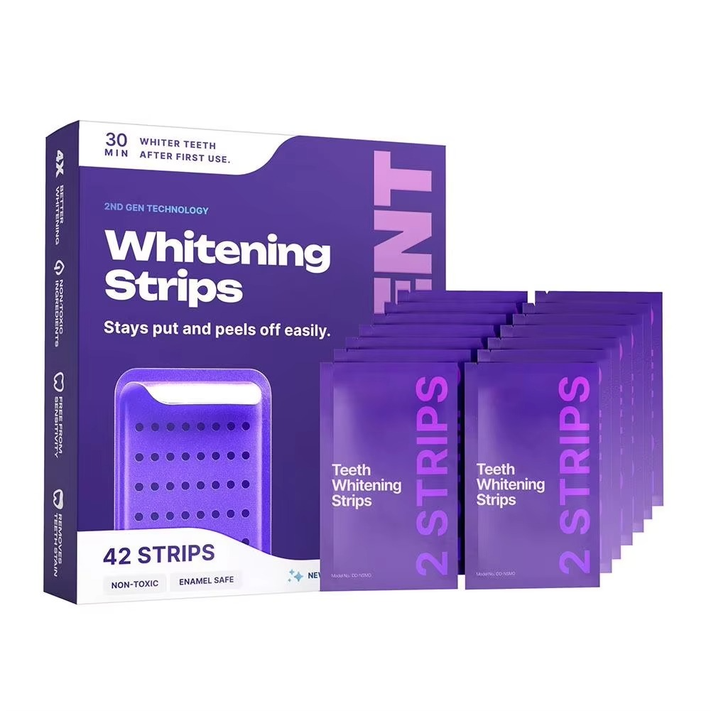 Nexxary™ Purple Teeth Whitening Strips